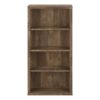 Bookshelf, Bookcase, Etagere, 5 Tier, For Office, Contemporary & Modern - Brown - Image 2