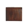 Large Curve Floating Bedside Table - Brown - Image 7