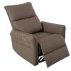 29.92" 270 Power Swivel Rocker Recliner Chair, Electric Glider Reclining Sofa With USB Ports, Power Swivel Glider, Rocking Chair Nursery Recliners For Living Room Bedroom - Brown - Image 20