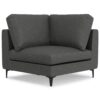 Ava - Mid Century Corner Sectional Sofa - Gray - Image 11