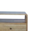 Curved Media Unit - Oak - Image 7