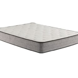 10" Twin Long Mattress With Gel Memory Foam 884 Pocketed Coil - White / Gray