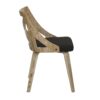 Charlotte - Farmhouse Chair (Set of 2) - White Washed / Charcoal - Image 3