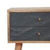 Slade - Bedside Table - Stone Gray - Image 5