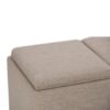 Avalon - Storage Ottoman - Natural - Image 6