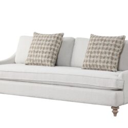 Sofa Single Reverable Cushion With 2 Pillows - Off White
