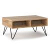 Hunter - Small Lift Top Coffee Table - Natural - Image 2