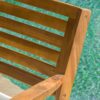 Outdoor Hermosa 7 Piece Wood Dining Set With Cushions - Teak - Image 19