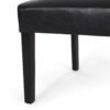 Broxton - Tuft Dining Rolltop Chair (Set of 2) With Button Tufted Upholstery - Black - Image 11