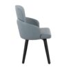 Dahlia - Contemporary Dining Chair (Set of 2) - Black / Gray - Image 3