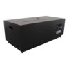 Outdoor Fire Pit Table With Lid, Fuel Versatility - Black - Image 3