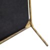Aerin - Hammered Brass Upholstered Accent Arm Chair - Olive Green - Image 6