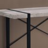 Computer Desk For Home Office, Laptop, Contemporary Versatile Placement - Taupe - Image 2