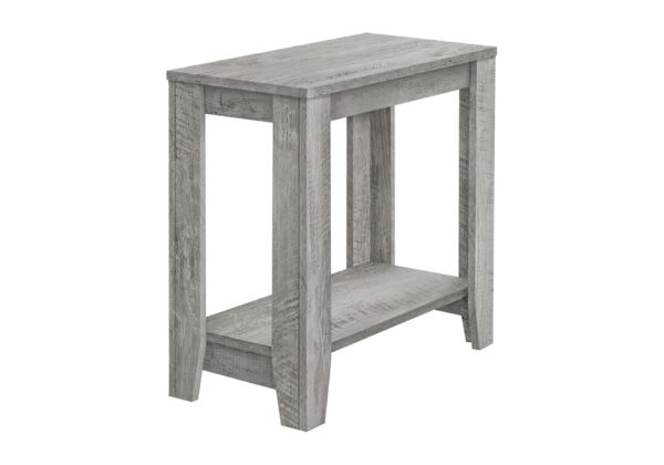 Accent Table, Side Contemporary Stylish - Gray