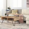Hunter - Small Lift Top Coffee Table - Natural - Image 7