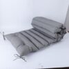 2 Piece Outdoor Chaise Lounge Chair Cushion Replacement Set - Gray - Image 10