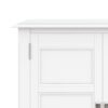 Burlington - Low Storage Cabinet - White - Image 4