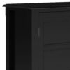 Burlington - Low Storage Cabinet - Black - Image 7