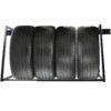 Heavy Duty Adjustable Garage Wall Multi-Tire Rack Storage - Black - Image 4