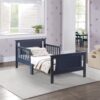 Connelly - Reversible Panel Toddler Bed - Midnight Blue / Vintage Walnut - Image 7