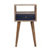 Mini Hand Painted Nightstand - Navy - Image 9