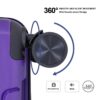 Hardshell Suitcase Spinner Wheels Pp Luggage Sets Lightweight Durable Suitcase With Tsa Lock, 3 Piece Set (20/24/28) - Purple - Image 6