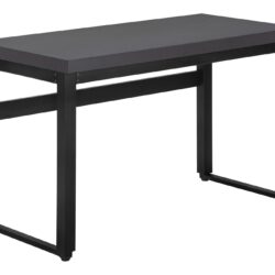 Computer Desk, Home Office, Standing, Adjustable, Laptop, Contemporary & Modern - Gray