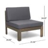 Alcove - L Shape Sofa Set - Dark Gray - Image 11