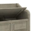 Connaught - Entryway Storage Bench - Distressed Gray - Image 5