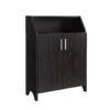 Modern Shoe / Storage Cabinet Two Door With 4 Shelves - Red Cocoa - Image 3