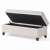 Juliana - Storage Ottoman Fabric - Light Gray - Image 9