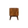Nordic Storage Bench - Chestnut / Mud Linen - Image 8