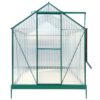 6.3'*10.2'*7' Polycarbonate Greenhouse, Heavy Duty Outdoor Aluminum Walk-In Green House Kit With Rain Gutter, Vent And Door For Backyard Garden - Green - Image 14