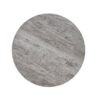Elysian - Contemporary Round End Table With Shelf - Gray - Image 7