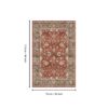 Fenix - Accent Rug - Red / Black - Image 5