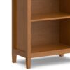 Warm Shaker - 5 Shelf Bookcase, Handcrafted - Brown - Image 9