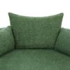 360° Swivel Chair Accent Barrel Chair Swivel Round Sofa Chair With 3 Removable Pillows For Living Room, Office And Hotel - Green - Image 26