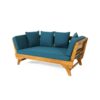 Outdoor Expandable Daybed With Cushions - Teak - Image 14
