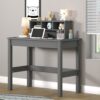 Logan - Writing Desk - Gray - Image 9