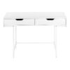 Computer Desk For Home Office, Laptop, Storage Drawers, Versatile Placement - White - Image 3