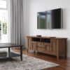 Amherst - Wide TV Media Stand - Rustic Natural Aged Brown - Image 8