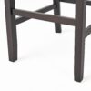 Barstools With Rivet Decoration (Set of 2), Wood Frame, Bar Chairs For Kitchen Island - Beige - Image 14