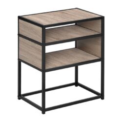 Accent Table, Side Modern - Taupe