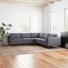 Amber - Sectional Corner Sofa - Gray - Image 10