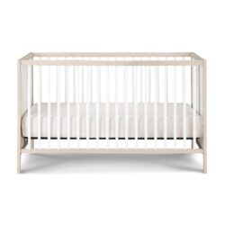 Pixie Finn - 3 In 1 Crib - Washed Natural / White