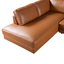Glander - Sectional Left Sofa - Cognac