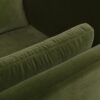 Knox - Modern Farmhouse Chaise Lounge Chair - Olive Green - Image 6