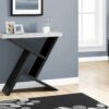 Accent Console Table For Entryway, Contemporary And Modern - Black - Image 2