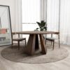 Bolton - Round Dining Table - Walnut - Image 4