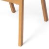 Belfast - Dining Chair (Set of 2) With Frame And Textile For Outdoor Use - Teak / Beige - Image 14